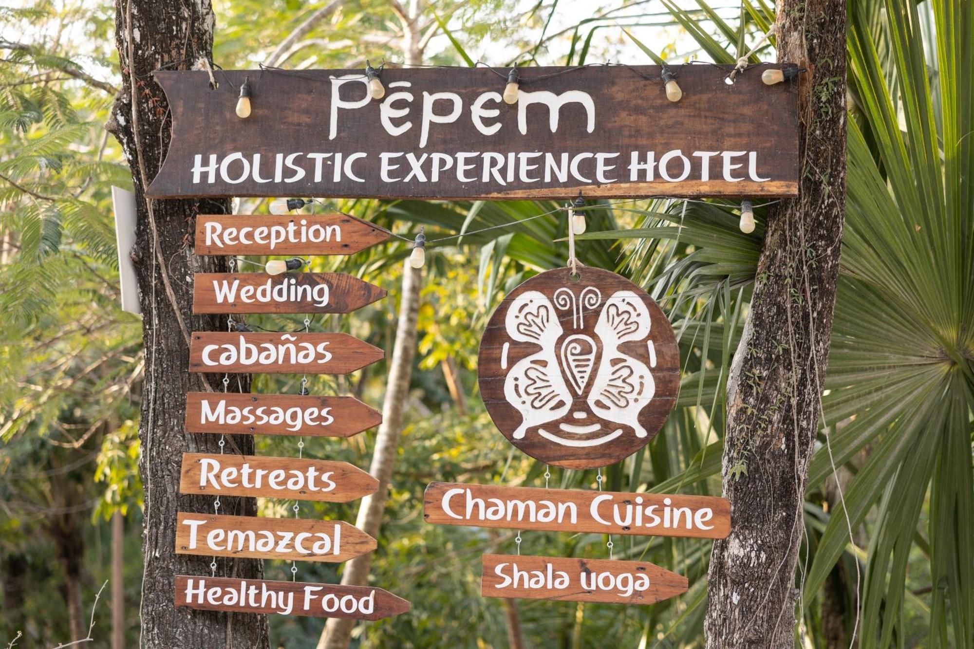 Villa Pepem Holistic Experience - Peaceful Retreat Near Tulum (Adults Only) Exterior foto